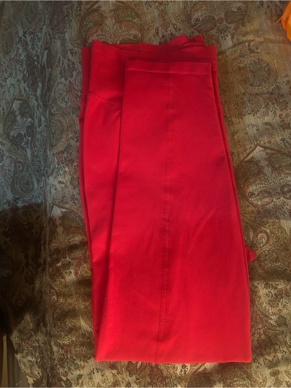 PINK Victoria's Secret Bold Red Pencil Skirt